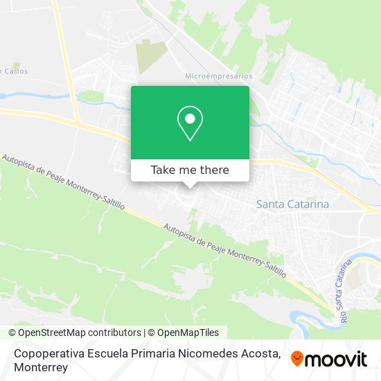 Copoperativa Escuela Primaria Nicomedes Acosta map