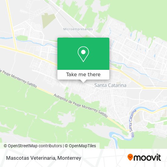 Mascotas Veterinaria map