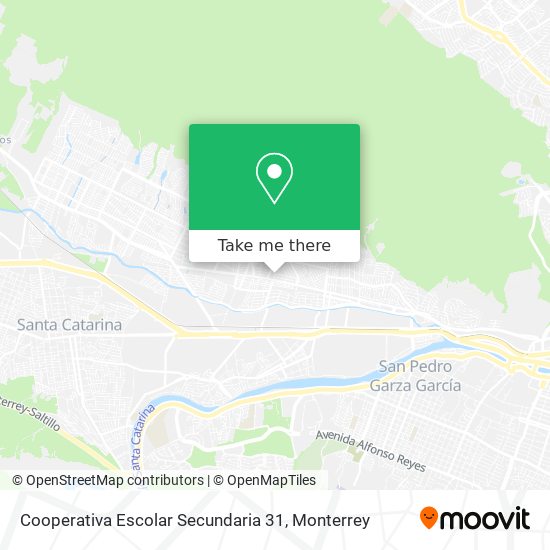 Cooperativa Escolar Secundaria 31 map