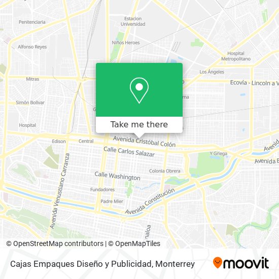 Cajas Empaques Diseño y Publicidad map