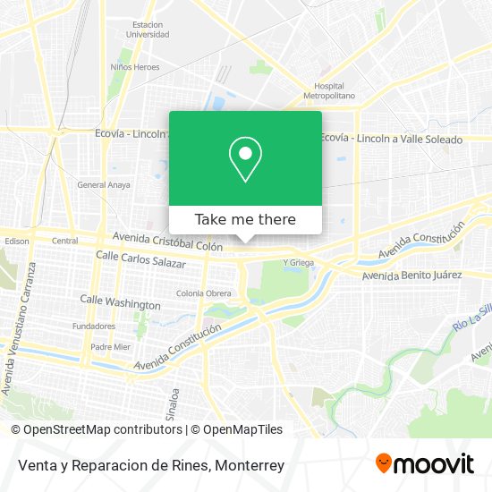 Venta y Reparacion de Rines map