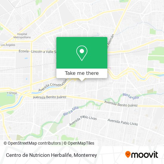 Centro de Nutricion Herbalife map