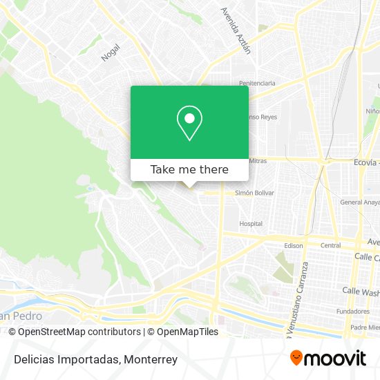 Delicias Importadas map