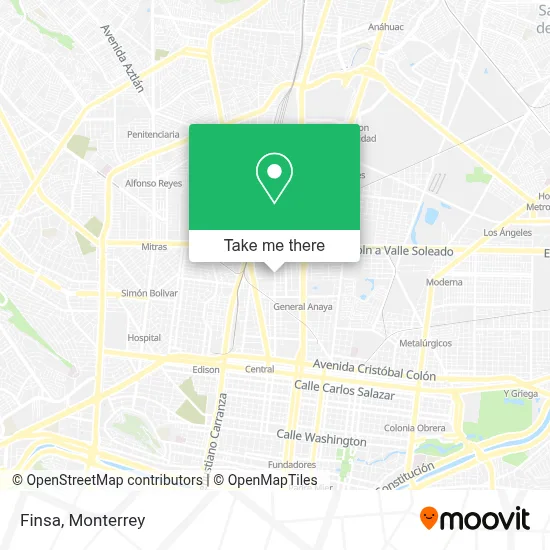 Finsa map