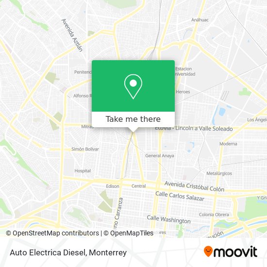 Auto Electrica Diesel map
