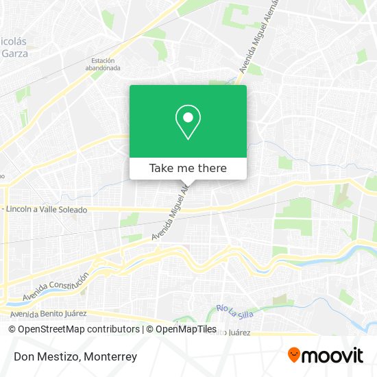 Mapa de Don Mestizo
