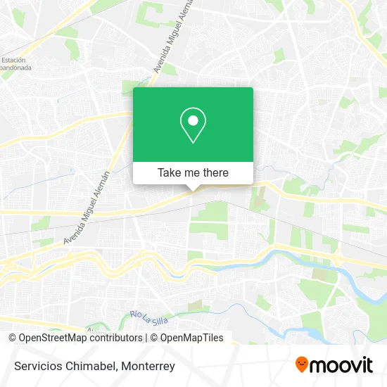Servicios Chimabel map
