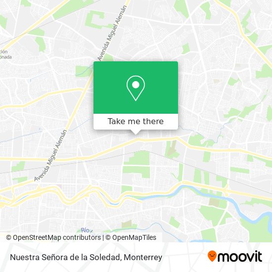 Nuestra Señora de la Soledad map