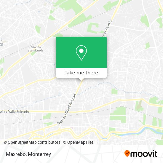 Mapa de Maxrebo
