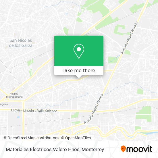 Materiales Electricos Valero Hnos map