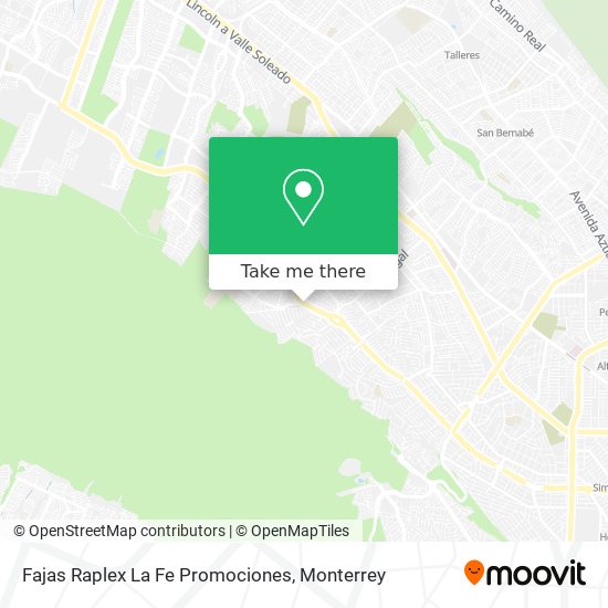 Fajas Raplex La Fe Promociones map