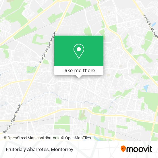 Fruteria y Abarrotes map