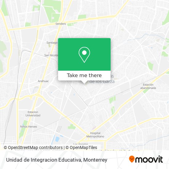 Unidad de Integracion Educativa map