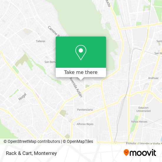 Mapa de Rack & Cart