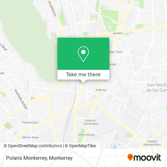 Polaris Monterrey map