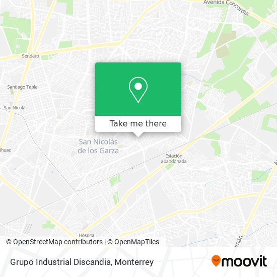 Grupo Industrial Discandia map