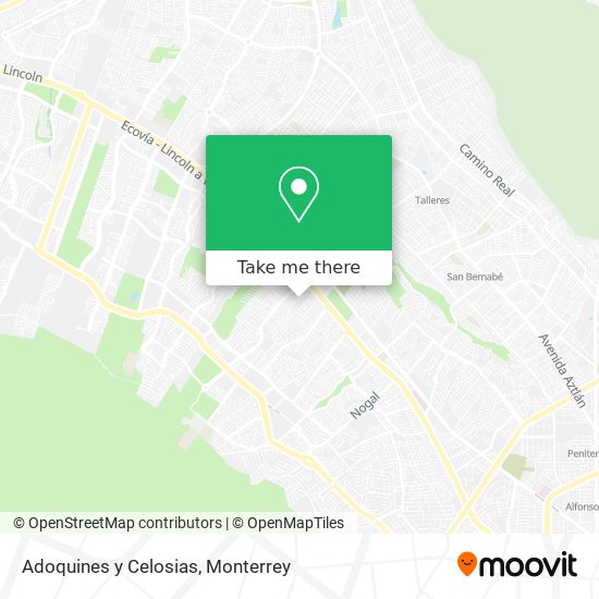 Adoquines y Celosias map