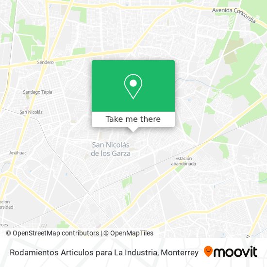 Rodamientos Articulos para La Industria map