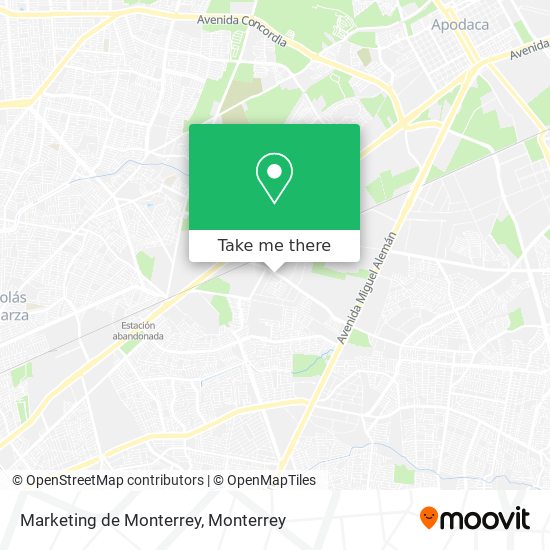 Mapa de Marketing de Monterrey