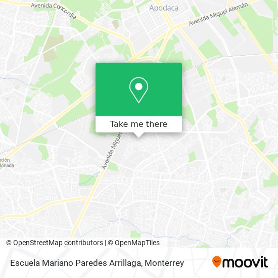 Escuela Mariano Paredes Arrillaga map