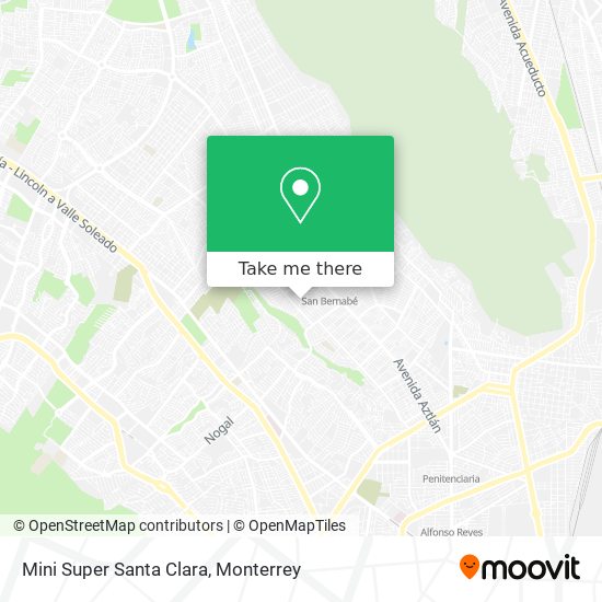 Mini Super Santa Clara map