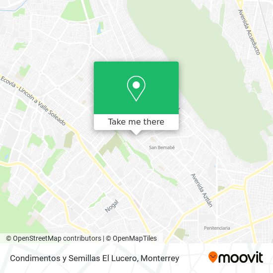 Mapa de Condimentos y Semillas El Lucero