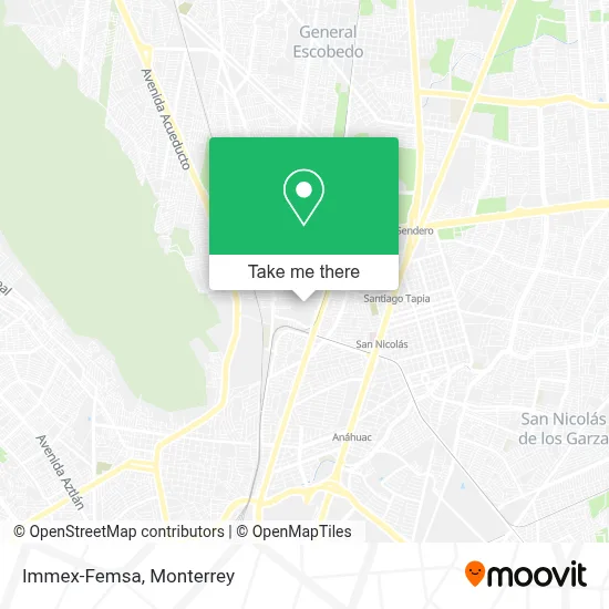 Immex-Femsa map