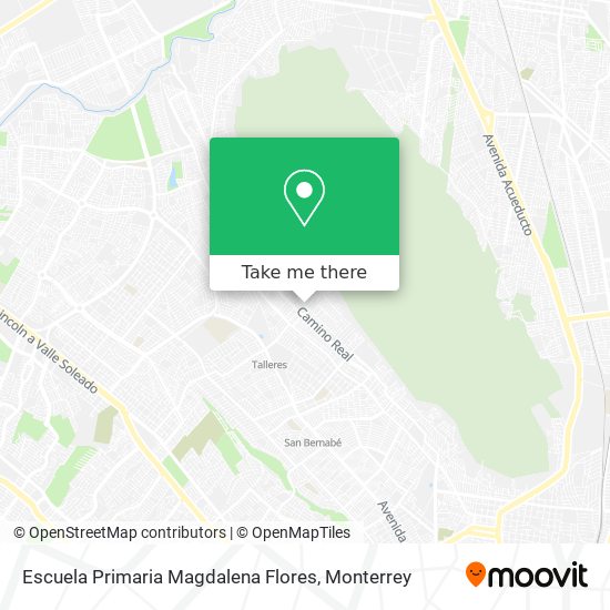 Mapa de Escuela Primaria Magdalena Flores