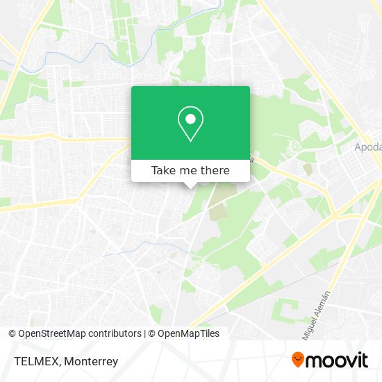 TELMEX map