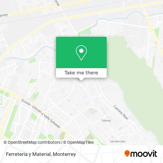 Mapa de Ferreteria y Material