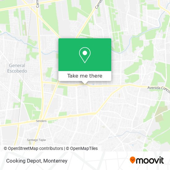 Mapa de Cooking Depot