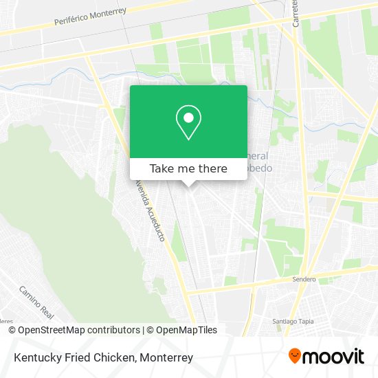 Mapa de Kentucky Fried Chicken