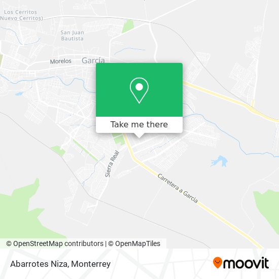 Abarrotes Niza map