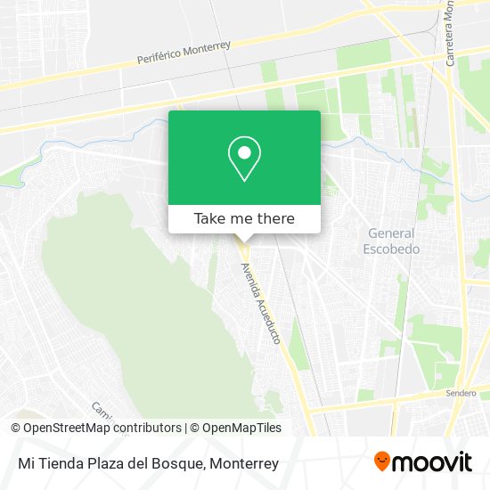 Mi Tienda Plaza del Bosque map