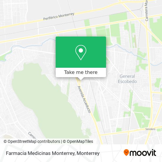 Farmacia Medicinas Monterrey map