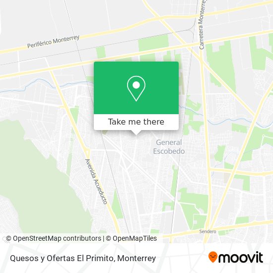 Quesos y Ofertas El Primito map