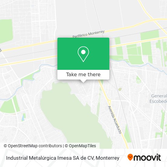 Industrial Metalúrgica Imesa SA de CV map