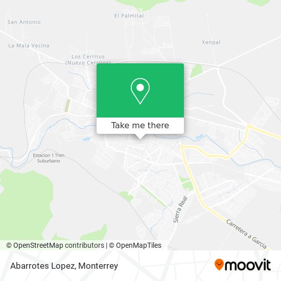 Abarrotes Lopez map