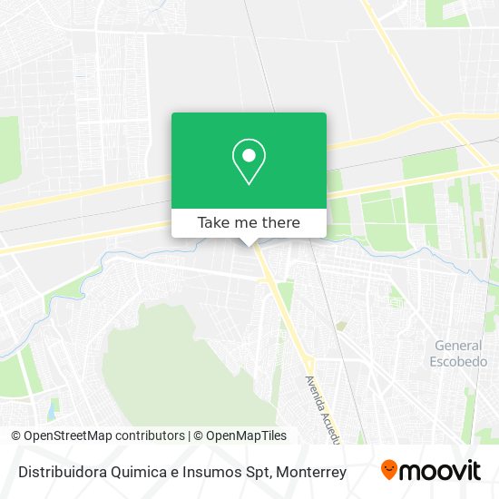 Distribuidora Quimica e Insumos Spt map