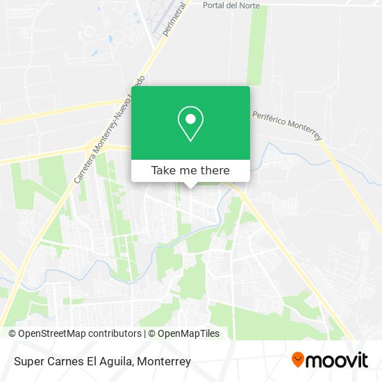 Super Carnes El Aguila map