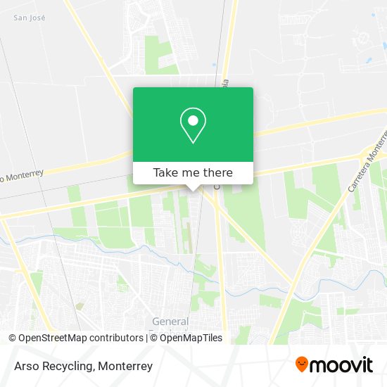 Arso Recycling map