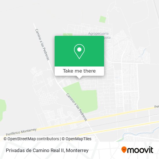 Mapa de Privadas de Camino Real II