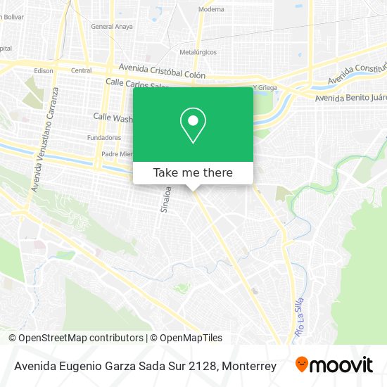 Avenida Eugenio Garza Sada Sur 2128 map