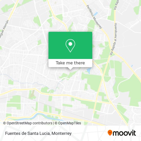 Mapa de Fuentes de Santa Lucia
