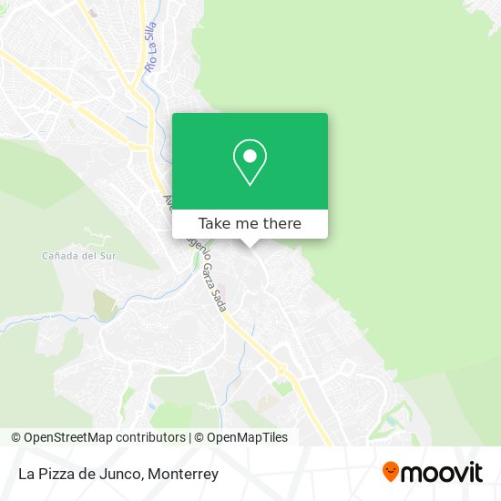 Mapa de La Pizza de Junco