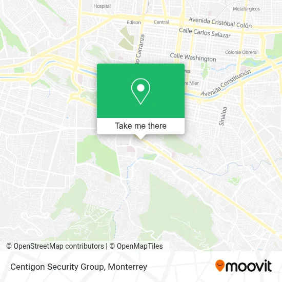 Centigon Security Group map