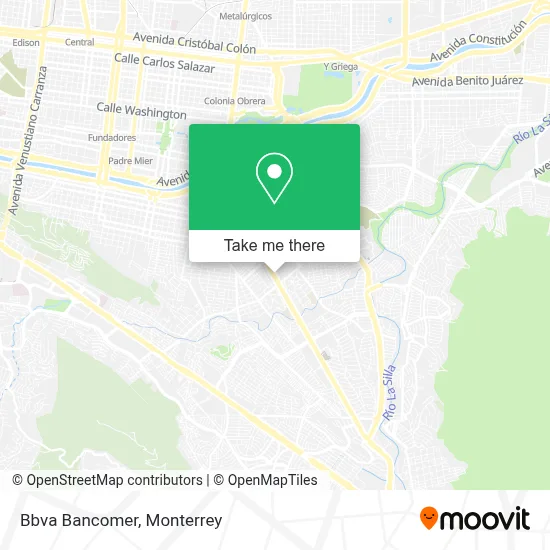 Bbva Bancomer map