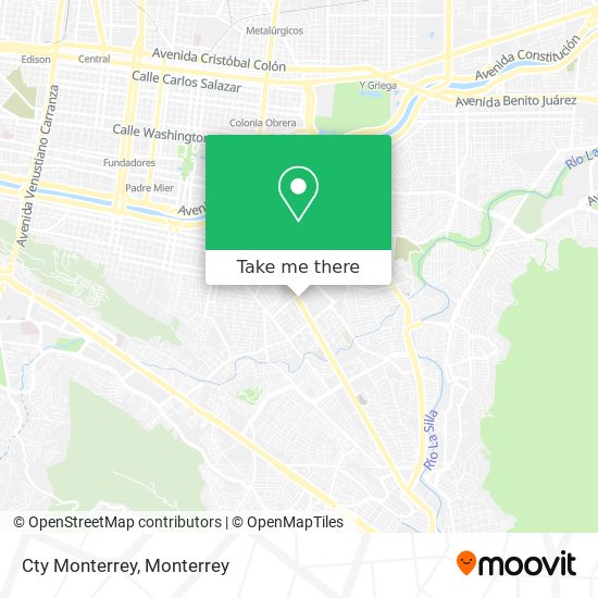 Mapa de Cty Monterrey