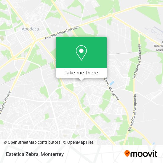 Mapa de Estética Zebra