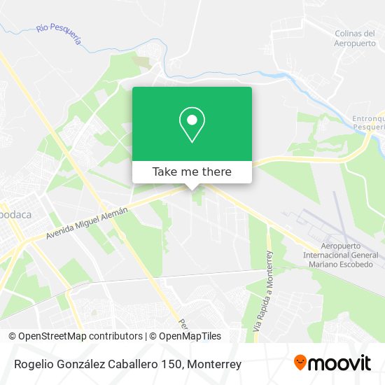 Mapa de Rogelio González Caballero 150